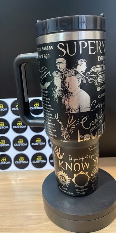 Copo/ garrafa personalizado Supernatural 1.200ml