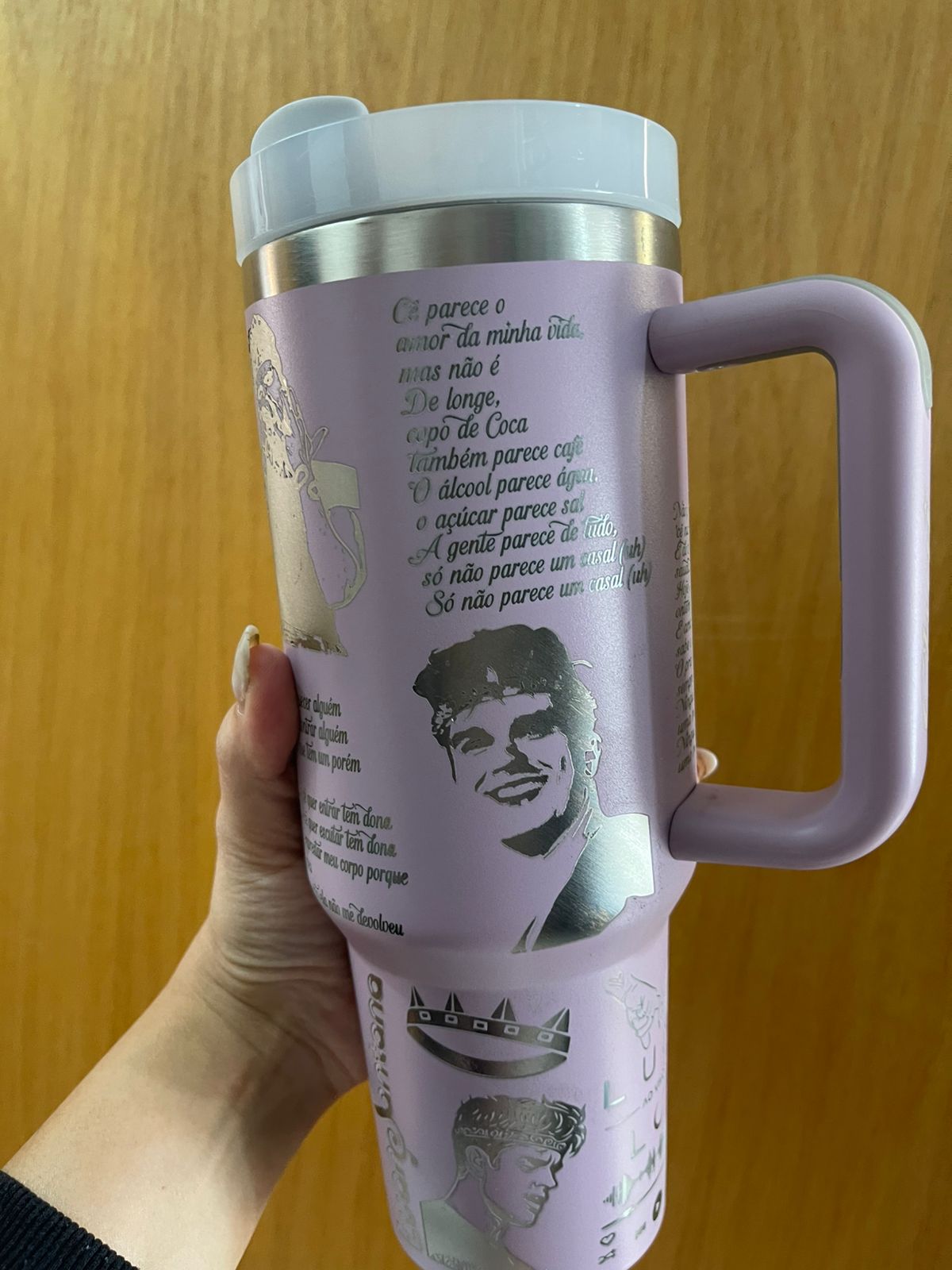 Copo/ Garrafa personalizado Luan Santana 1.200ml - Imagem 10