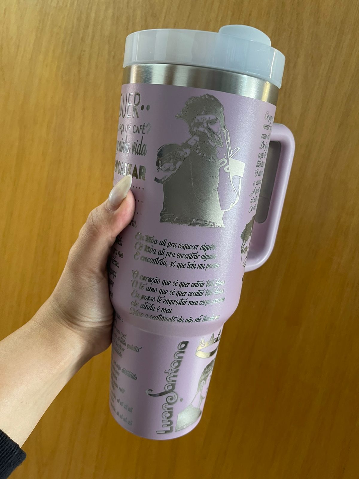 Copo/ Garrafa personalizado Luan Santana 1.200ml - Imagem 11