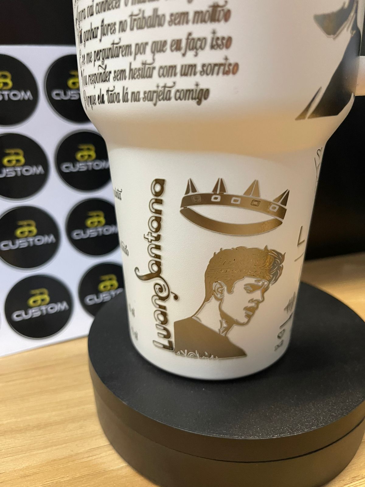 Copo/ Garrafa personalizado Luan Santana 1.200ml - Imagem 17