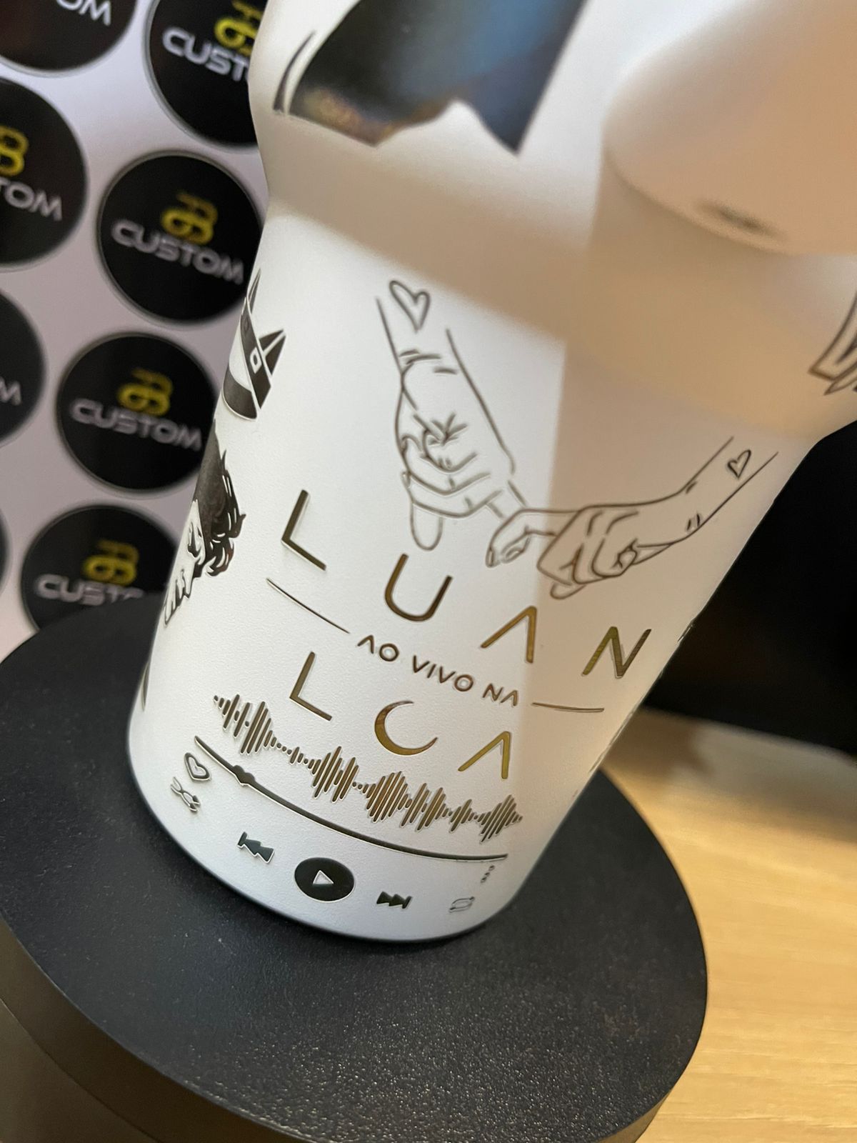Copo/ Garrafa personalizado Luan Santana 1.200ml - Imagem 22