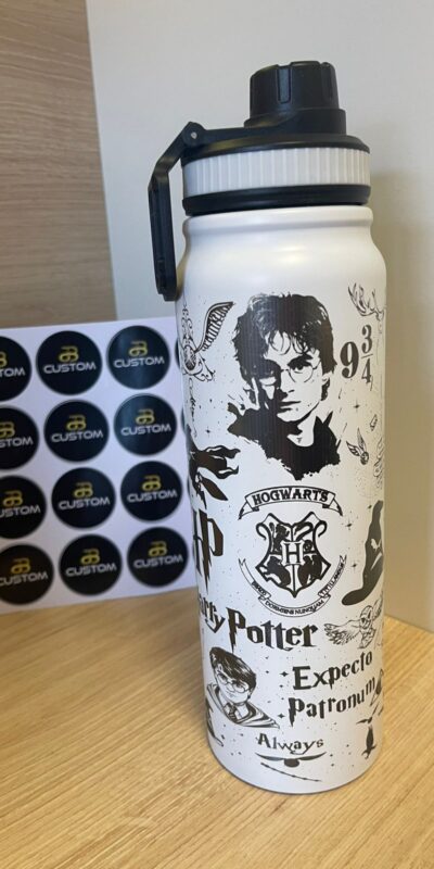 Garrafa Térmica 800ml personalizada Harry Potter